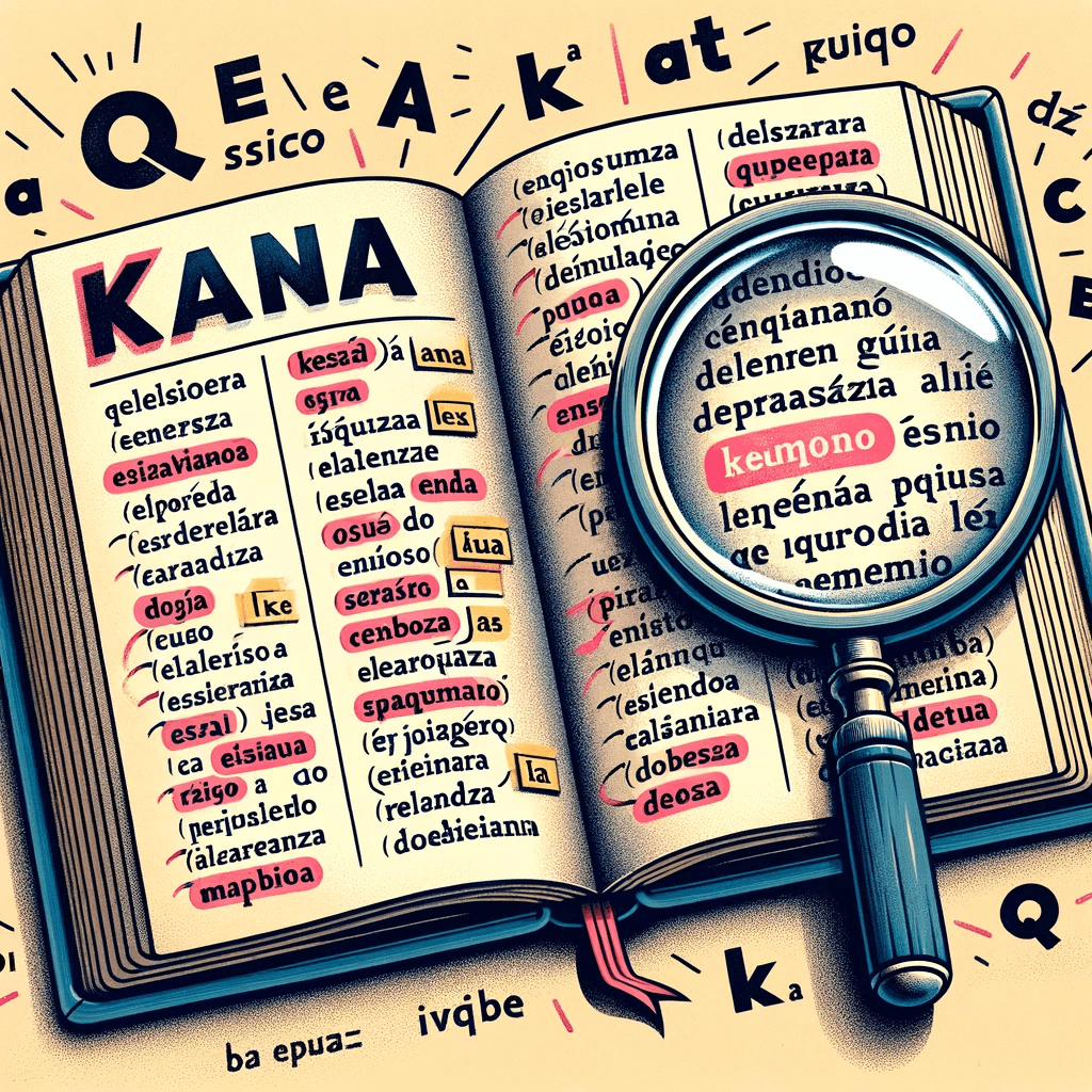 Spanish words that start with "K" Language Throne